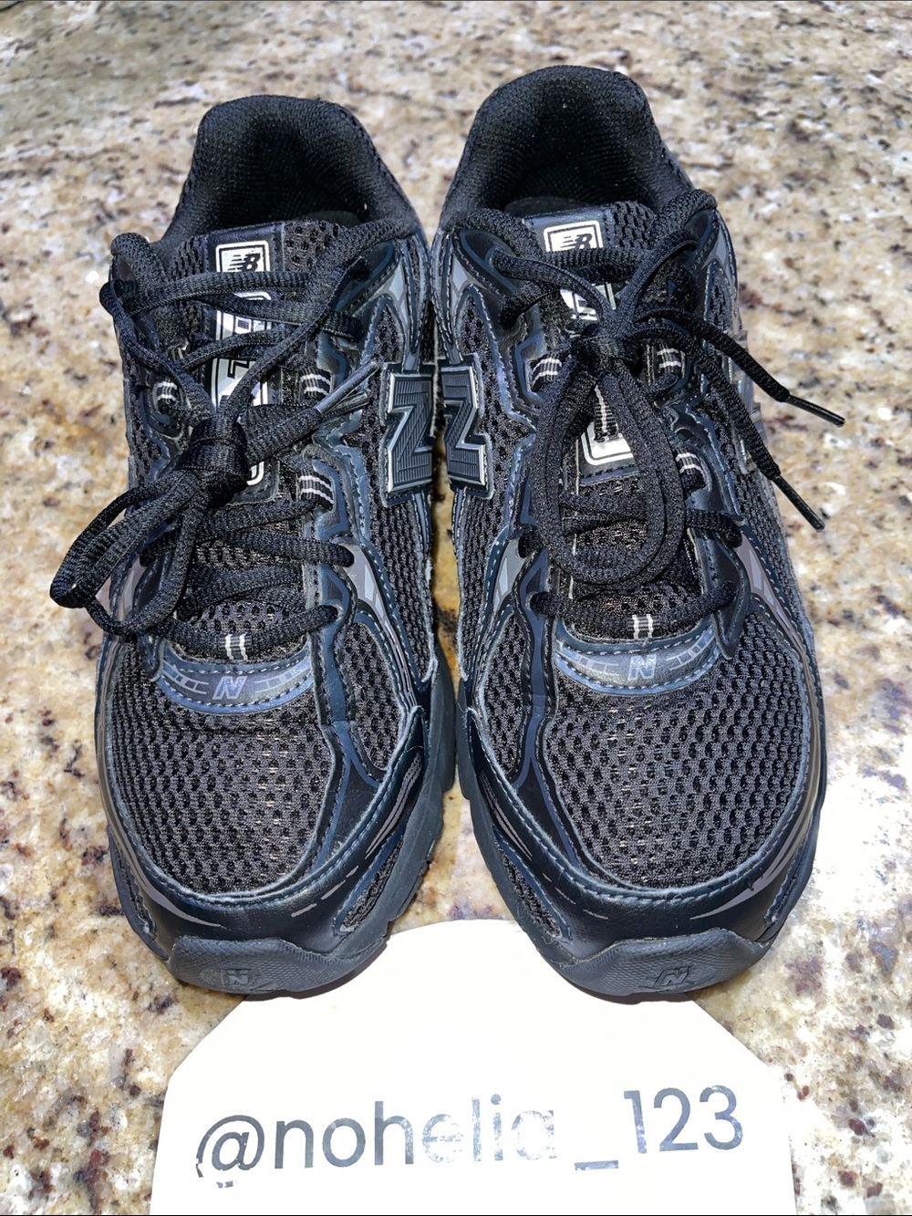 New Balance 740 Men's Black Athletic Running Shoes
